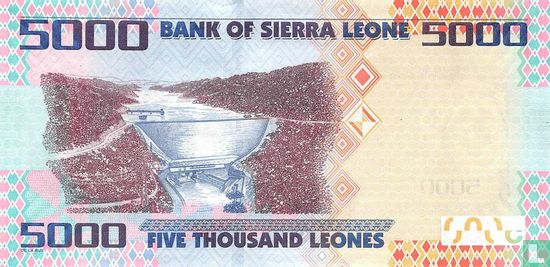 Sierra Leone 5000 Leones 2021 - Bild 2