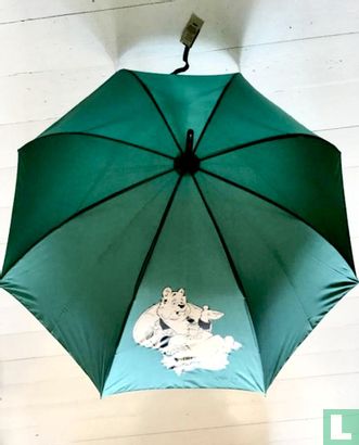 Paraplu Heer Bommel groen - Afbeelding 1