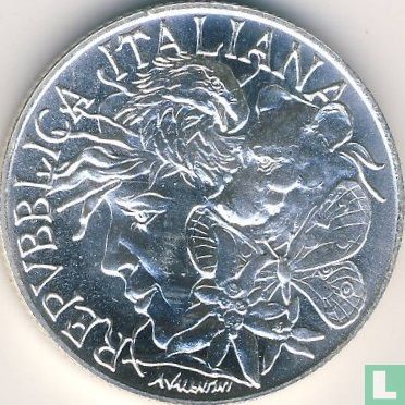 Italië 200 lire 1991 "Flora and fauna of Italy" - Afbeelding 2