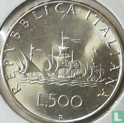 Italien 500 Lire 1982 (Silber) - Bild 1
