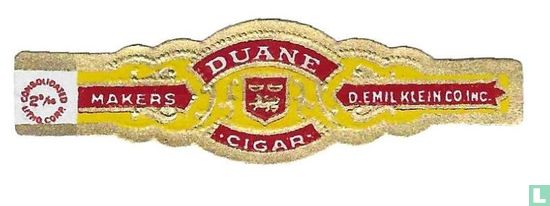 DUANE- Cigar - Makers - D.Emil Klein Co. - Afbeelding 1