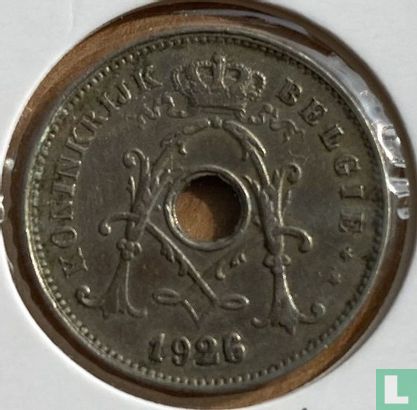 Belgique 10 centimes 1926/5 (NLD) - Image 1