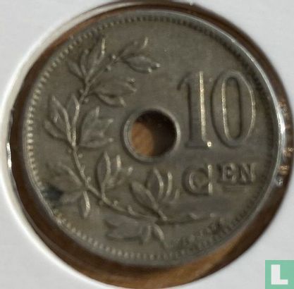 Belgique 10 centimes 1926/5 (NLD) - Image 2