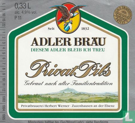 Adler Bräu Privat Pils