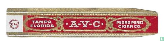A.V.C. - Pedro Perez Cigar Co. - Tampa Florida - Afbeelding 1