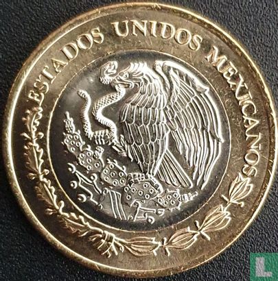 Mexique 10 pesos 2021 - Image 2