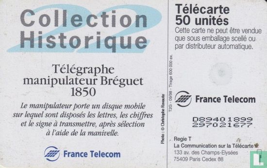 Télégraphe manipulateur Bréguet - Image 2