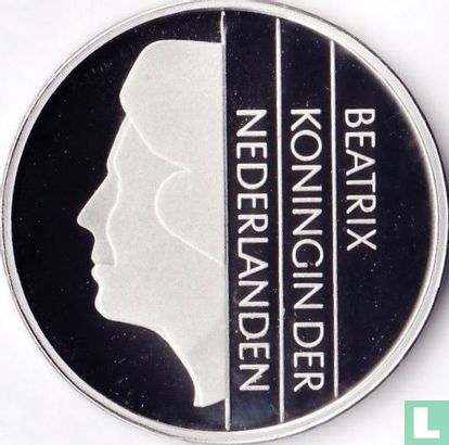 Netherlands 1 gulden 1985 (PROOF) - Image 2