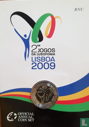 Portugal 2 euro 2009 (folder) "Lusophony Games" - Image 1