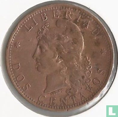 Argentinië 2 centavos 1883 - Afbeelding 2
