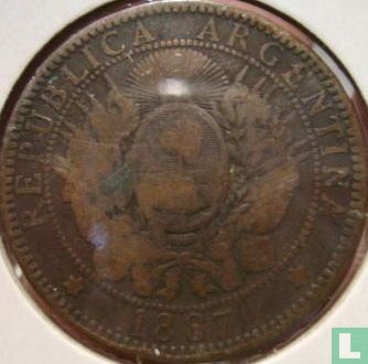 Argentinië 2 centavos 1887 - Afbeelding 1