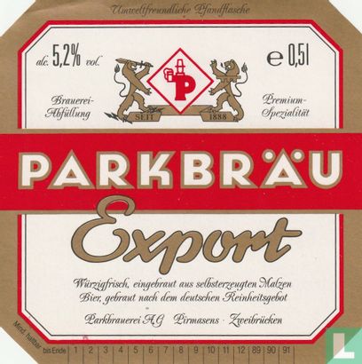Parkbräu Export