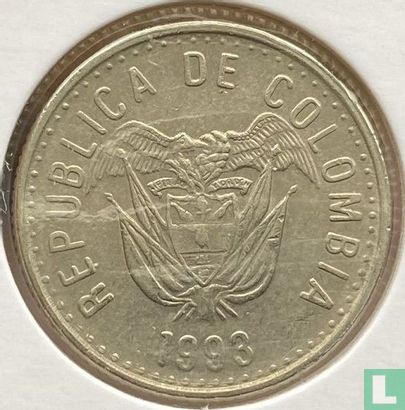 Colombia 10 pesos 1993 (type 1) - Image 1