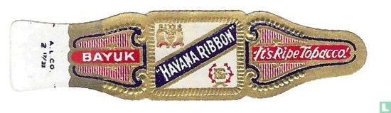 Havana Ribbon - It's Ribe Tobacco - Bayuk - Image 1