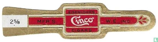 Cinco Eisenlohr's cigar - W.E.,Inc. - MFR's - Afbeelding 1