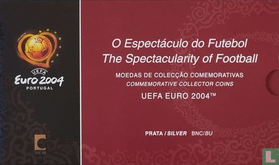Portugal mint set 2004 "European Football Championship in Portugal - The spectacularity of football" - Image 1