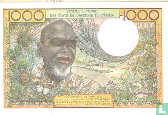 1000 francs - Afbeelding 2