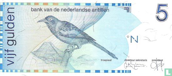 Nederlandse Antillen 5 gulden 1994 - Afbeelding 1