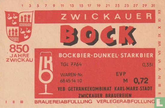 Zwickauer Bock Dunkel