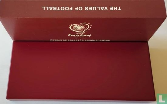 Portugal mint set 2004 (PROOF) "European Football Championship in Portugal - The values of football" - Image 3