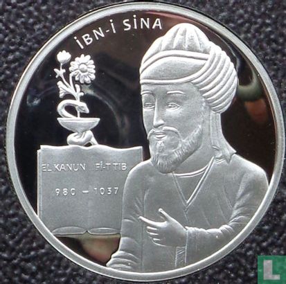 Turkije 20 türk lirasi 2021 (PROOF) "Ibn-I Sina - Avicenna" - Afbeelding 2