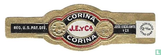 Corina J.E.yCª Corina - Jose Escalante y Cª - Reg.U.S. Pat.Off. - Image 1