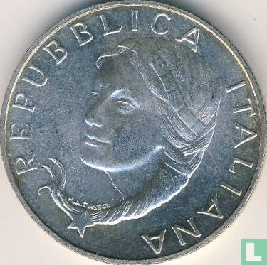 Italië 5000 lire 1996 "Italian Presidency of the European Union" - Afbeelding 2