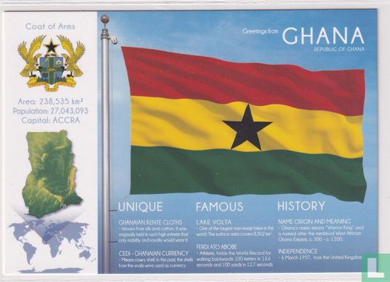 GHANA - FOTW  - Afbeelding 1