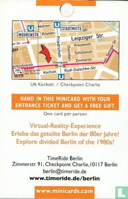 Timeride Berlin - Virtual-Reality Zeitreise - Afbeelding 2