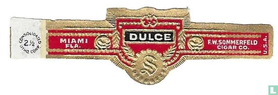 Dulce - F.W.Sommerfeld Cigar Co. - Miami Fla. - Afbeelding 1
