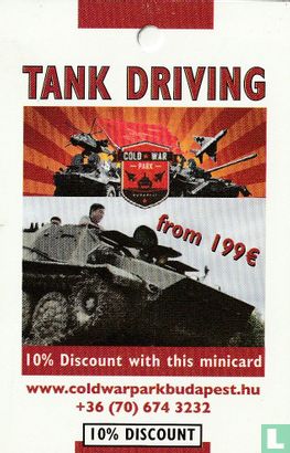 Cold War Park - Tank Driving - Afbeelding 1