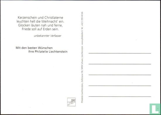 Thank you card Philatelie Liechtenstein - Image 2