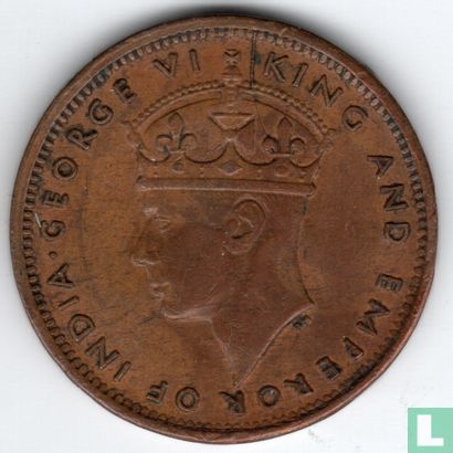 Mauritius 2 cents 1947 - Image 2