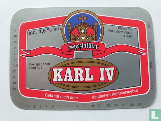 Karel IV Specialbier 
