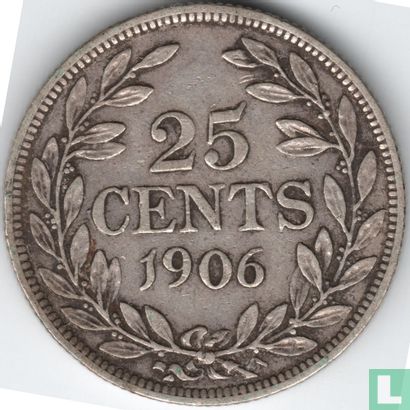 Liberia 25 cents 1906 - Image 1