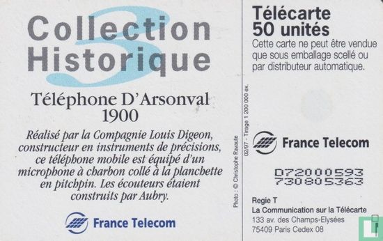 Téléphone D'Arsonval - Afbeelding 2