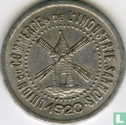 Sannois 10 centimes 1920 - Image 1
