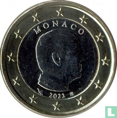 Monaco 1 euro 2022 - Afbeelding 1