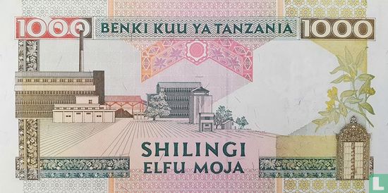 Tanzanie 1000 Shilingi (signature 11) - Image 2