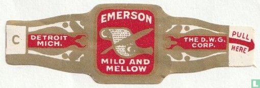 Emerson Mild and Mellow - Detroit Mich. - The D.W.G. Corp. Pull Here   - Image 1