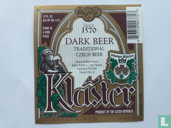Klaster Dark beer 