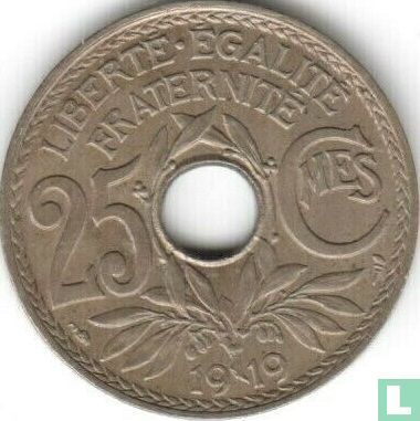Frankrijk 25 centimes 1919 - Afbeelding 1