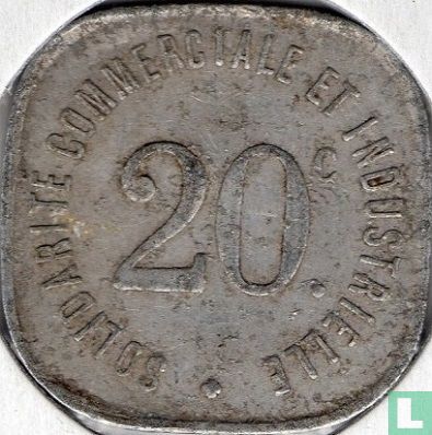 Neuilly sur Seine 20 centimes 1918 - Image 2