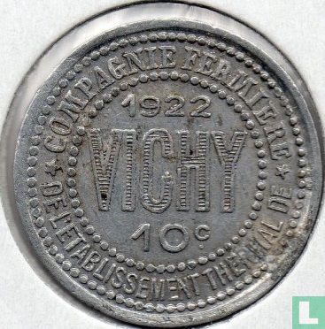 Vichy 10 centimes 1922 - Afbeelding 1