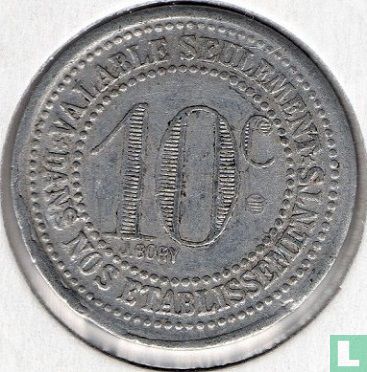 Vichy 10 centimes 1922 - Afbeelding 2