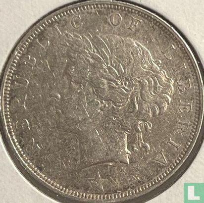 Libéria 50 cents 1896 - Image 2