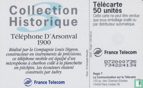 Téléphone D'Arsonval - Image 2