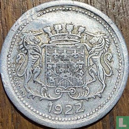 Amiens 25 centimes 1922 - Afbeelding 1