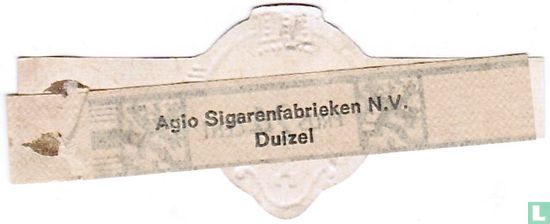Prijs 24 cent - (Achterop: Agio Sigarenfabrieken N.V. Duizel) - Afbeelding 2