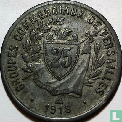 Versailles 25 centimes 1918 - Image 1